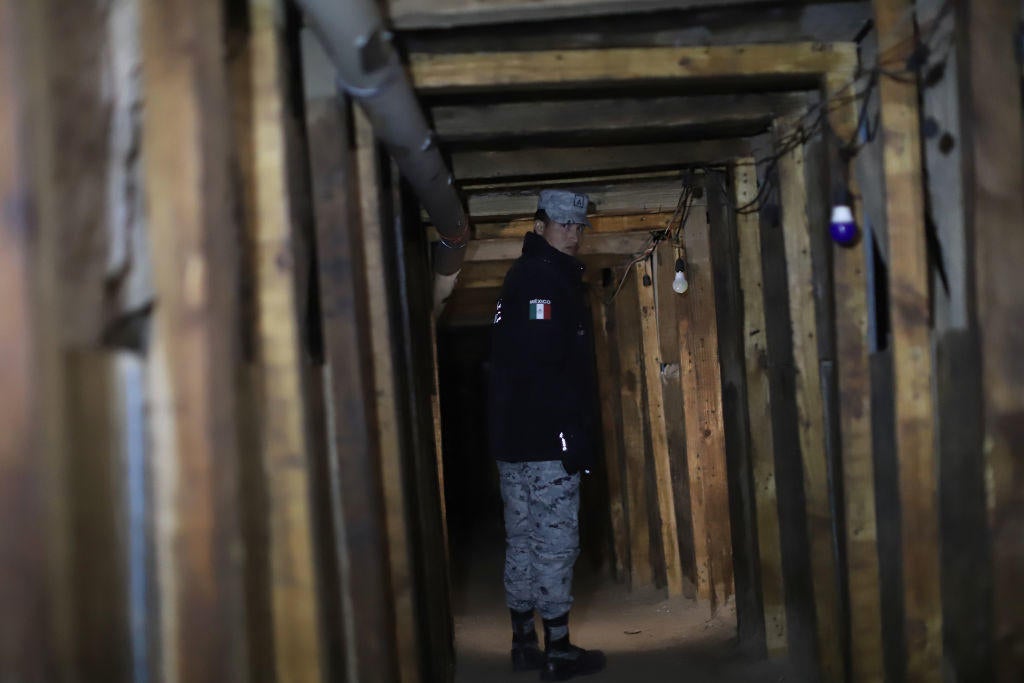 Secret Tunnel Discovered on U.S.-Mexico Border to Be Sealed Off Soon