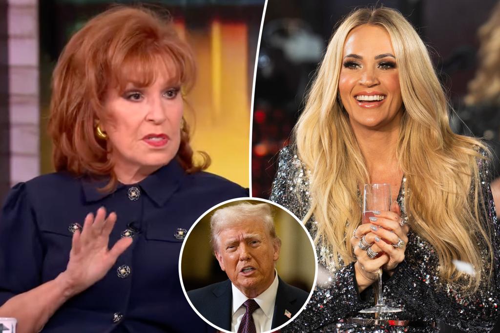 Joy Behar Questions Carrie Underwood’s Love for Country Amid Trump Performance