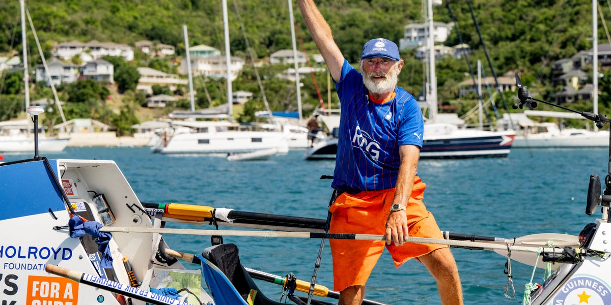 74-Year-Old Rows Solo Across the Atlantic Twice, Defying Age Norms