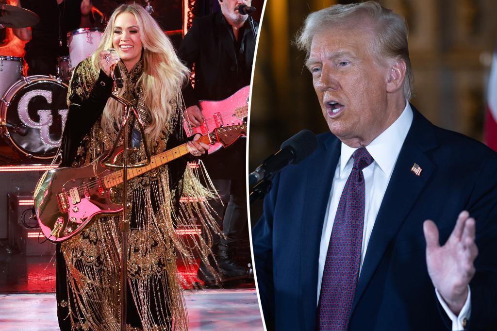 Carrie Underwood to Sing ‘America the Beautiful’ at Trump’s Inauguration