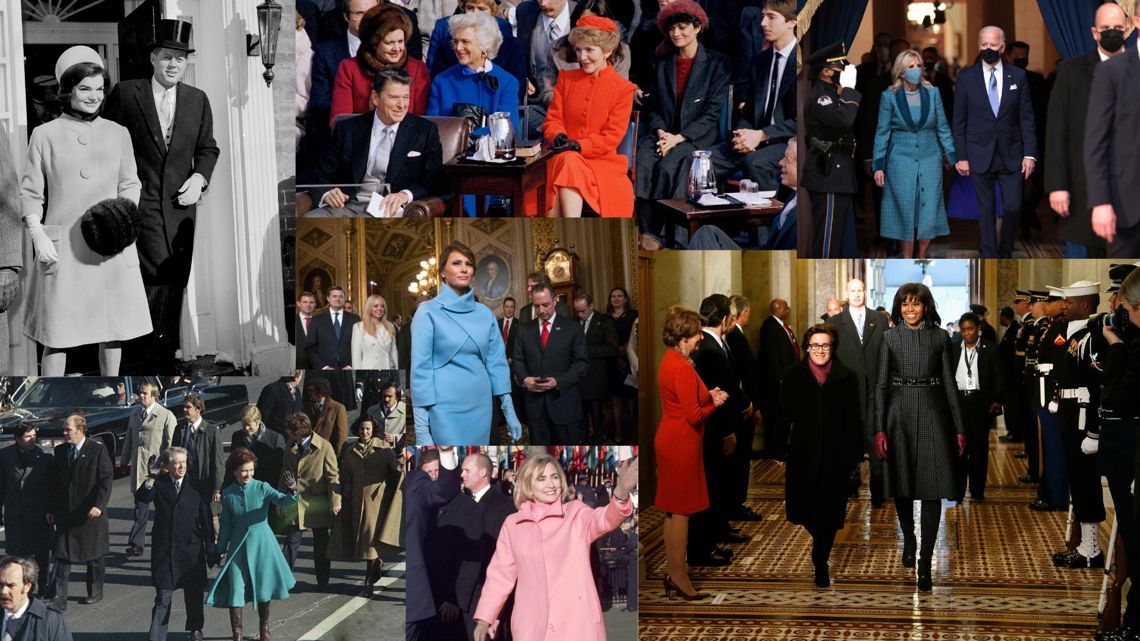 First Ladies’ Inauguration Day Fashions Through the Decades