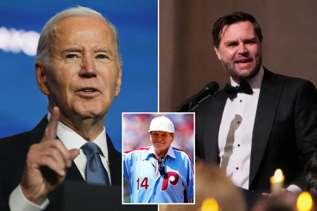 JD Vance Mocks Biden’s ERA Declaration by Invoking Pete Rose’s Controversy