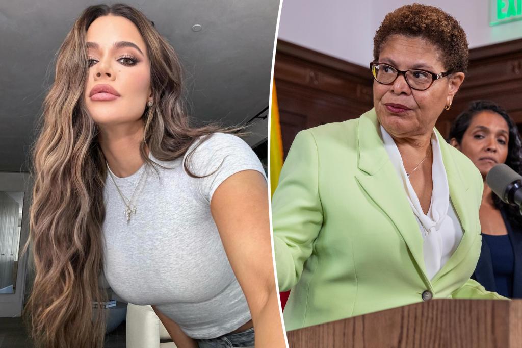 Khloé Kardashian Criticized for Calling Out Mayor Karen Bass Over LA Fires