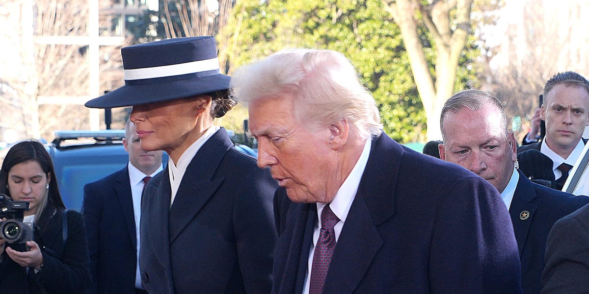 Melania Trump Stuns With Eye-Catching Hat at Inauguration Ceremony