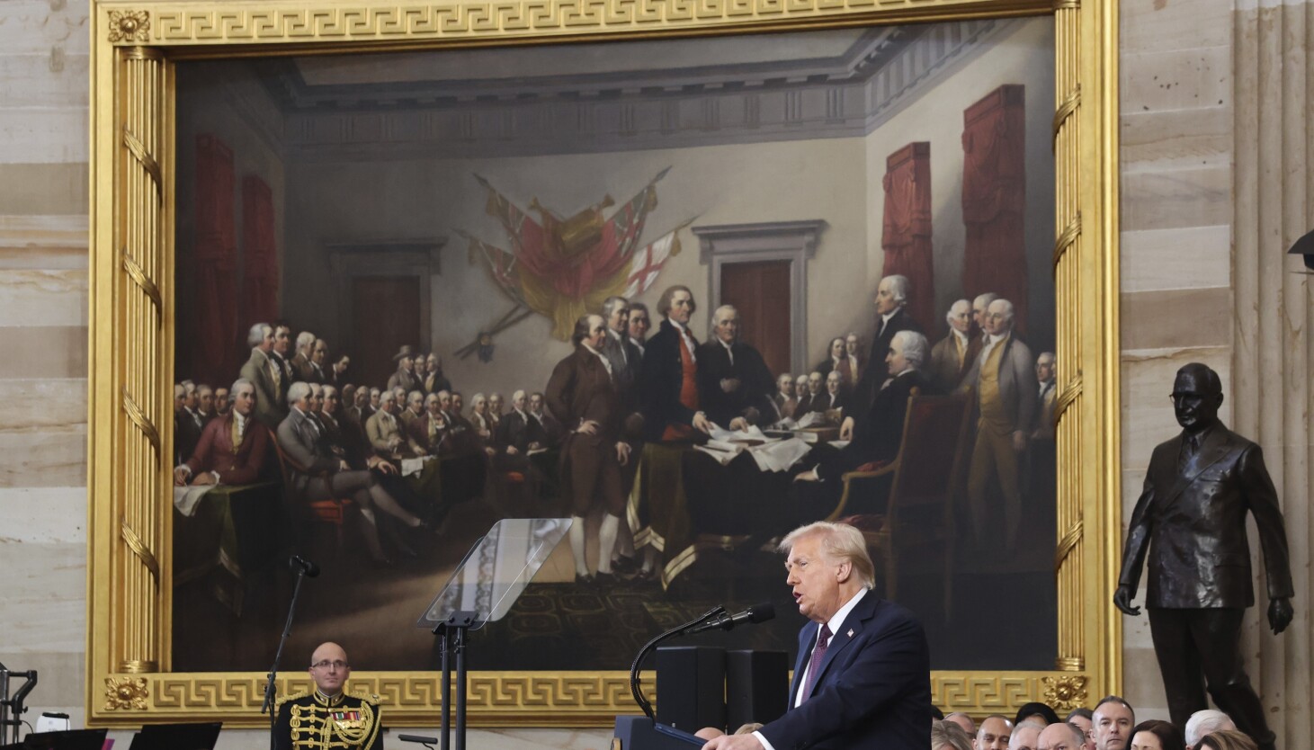 President Donald Trump’s 2025 Inaugural Address Transcript Made Simple