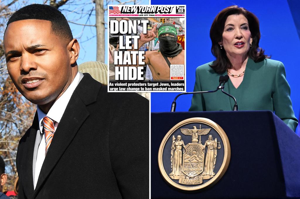 Rep Ritchie Torres Criticizes Hochul for Ignoring NY Mask Ban in Speech