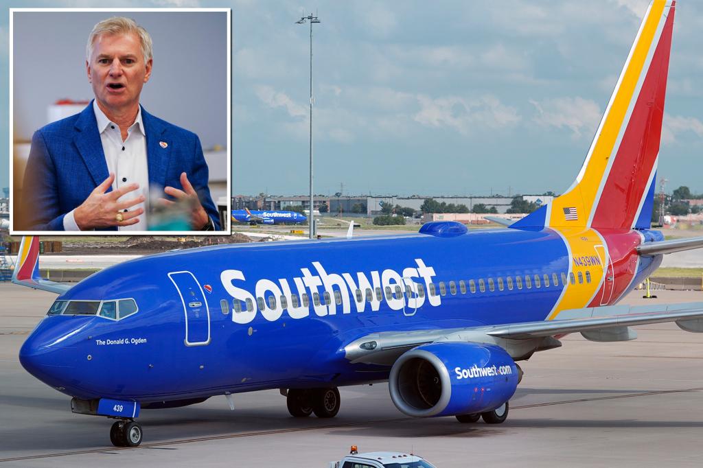 Southwest Airlines Halts Corporate Hiring and Summer Internships