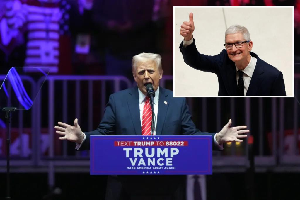 Trump Talks with Tim Cook About Apple’s Potential US Investment