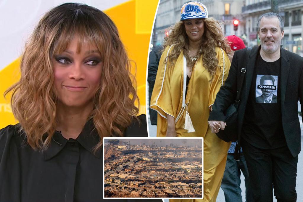 Tyra Banks Shares Heartbreaking News of Her Home Loss in LA Fires