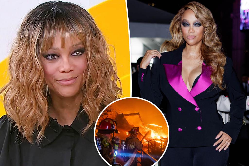 Tyra Banks Shares Heartbreaking News of Home Loss in LA Fires