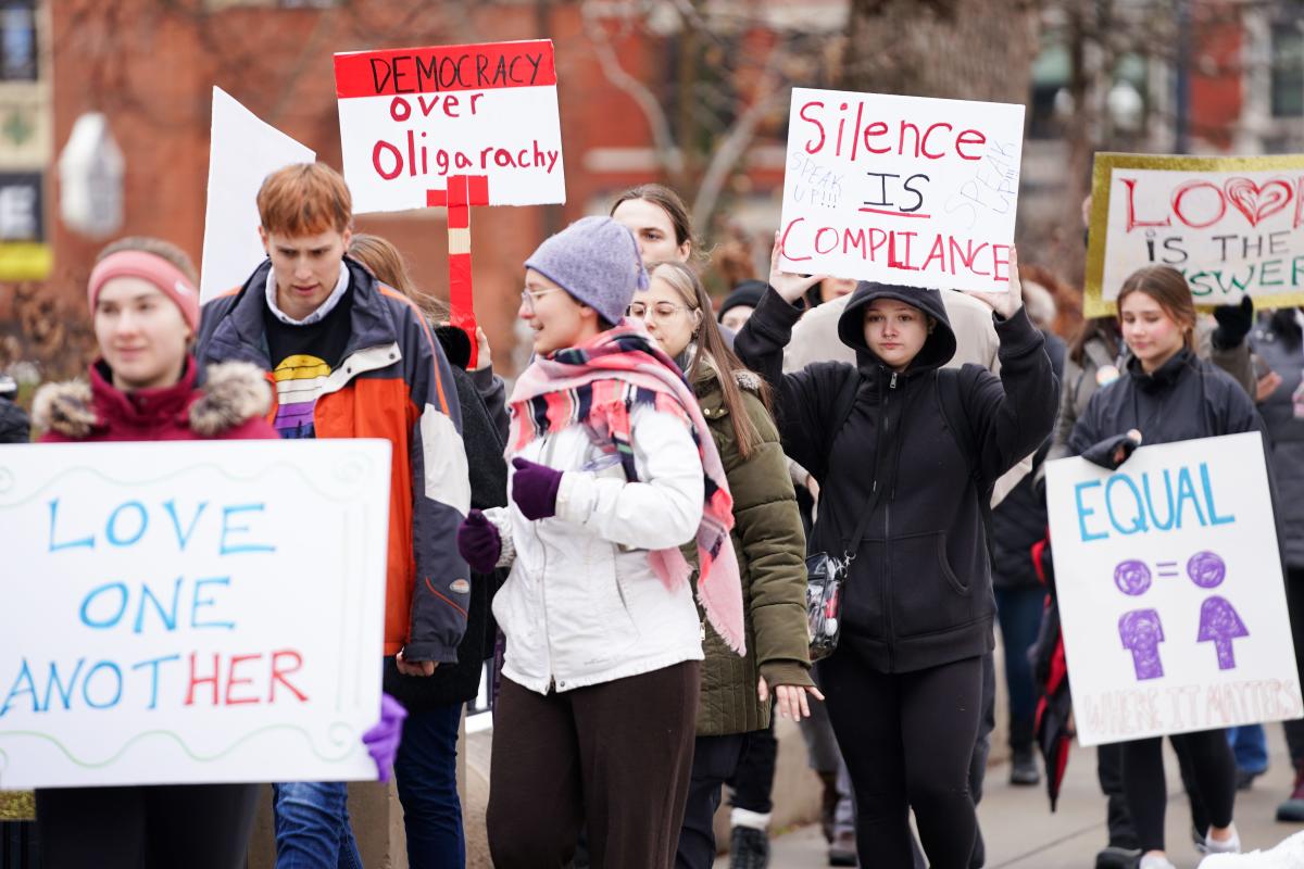 Cincinnati Sees Anti-Trump Protest Ahead of Inauguration Weekend